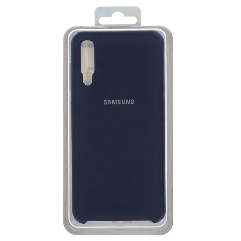 Чехол для Samsung A307 Galaxy A30s, A505 Galaxy A50, A507 Galaxy A50s, черный, синий, Original Soft Case, силикон, dark blue 08 