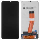 Дисплей для Samsung A025F/DS Galaxy A02s, M025 Galaxy M02s, чорний, без рамки, High Copy, з жовтим шлейфом, (160,5x72 mm)