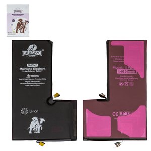 Аккумулятор Da Luxiang для Apple iPhone 11 Pro Max, Li ion, 3,8 В, 4469 мАч, повышенная ёмкость, original IC