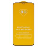 Защитное стекло для Apple iPhone 12 Pro Max, совместимо с чехлом, Full Glue, (без упаковки), черный