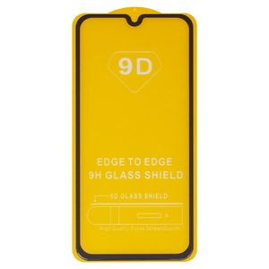 Защитное стекло для Xiaomi Mi Play, совместимо с чехлом, Full Glue, без упаковки , черный