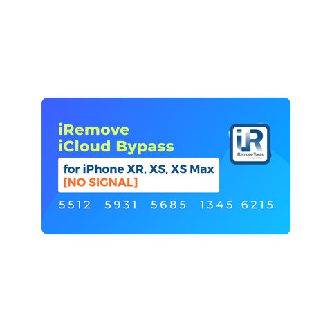 iRemove iCloud Bypass для iPhone XR, XS, XS Max [NO SIGNAL]