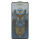 Защитное стекло iNobi Amulet для Motorola Moto E13 XT2345, Full Glue, Anti-Static, черный, cлой клея нанесен по всей поверхности