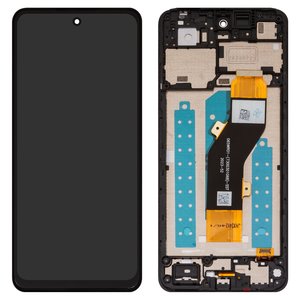 Дисплей для ZTE Blade V60 Design, Nubia V60 Design, чорний, з рамкою, Original PRC 