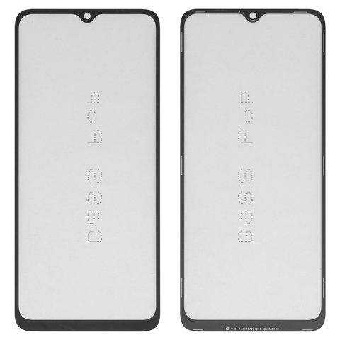 Стекло корпуса G+OCA PRO для Xiaomi Poco C61, Redmi A3, Redmi A3x, с OCA пленкой, черное