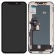Дисплей для iPhone XS, черный, с рамкой, Copy, (TFT), GX