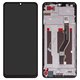 Дисплей для ZTE Blade V40 Vita, черный, с рамкой, High Copy