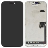 Дисплей для iPhone 16 Pro Max, чорний, з рамкою, Оригінал (переклеєне скло)