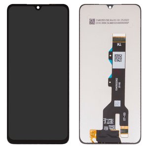 Дисплей для Motorola Moto G06, Moto G06 Power, черный, без рамки, High Copy