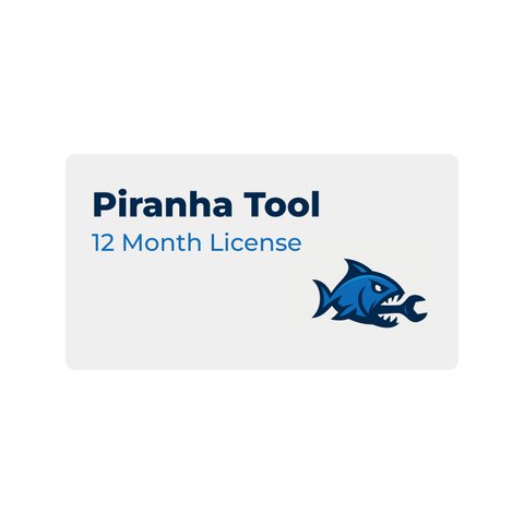 Ліцензія Piranha Tool на 12 місяців