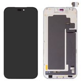 Дисплей для iPhone 17 Pro Max, черный, с рамкой, (Box), (OLED), GXQC soft, 120Hz