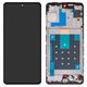 Дисплей для Samsung M556 Galaxy M55, черный, с рамкой, Original (PRC)