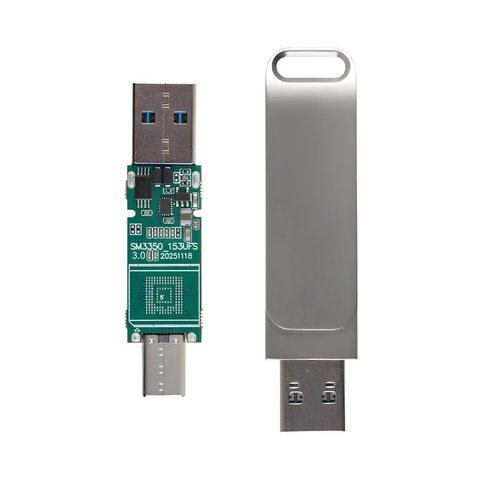 Набір для переробки мікросхем пам'яті UFS 153 у USB накопичувач Type A 