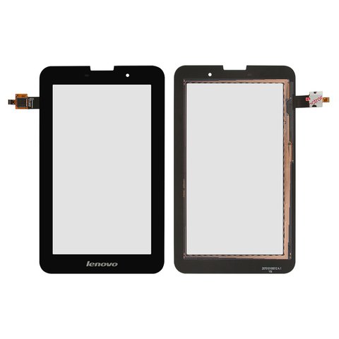 Touchscreen compatible with Lenovo IdeaTab A3000, IdeaTab A5000, black  #NTP070CM352001 NAS_207011100008