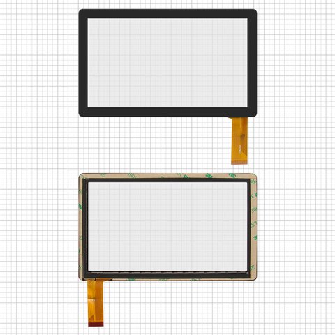 Touchscreen compatible with China Tablet PC 7", black, 173 mm, 30 pin, 105 mm, capacitive, 7"  #8Q HD ZHC Q8 057A CZY6075A FPC ZHC Q8 057A NO Q8 CZY6075E FPC TCA 7028 V3.0 TP070005(Q8  023A FC TP070005(Q8  023A 3W T74L GF BSR028 V1 KDX CZY6075A FPC BSR70JY003 V0 FPC GBJCBQ8A  D07002A Y7Y006 Q8 JA Q8 66 SX Q8 FPC FPC TP070007(V7TP  00 LKWQ80033 HJ003PCG00A FPC