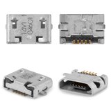 Charge Connector compatible with Nokia 105, 207, 208, 220 Dual SIM, 230 Dual Sim, 500 Asha Dual Sim, 503 Asha Dual Sim, 710 Lumia, (5 pin, micro USB type-B)