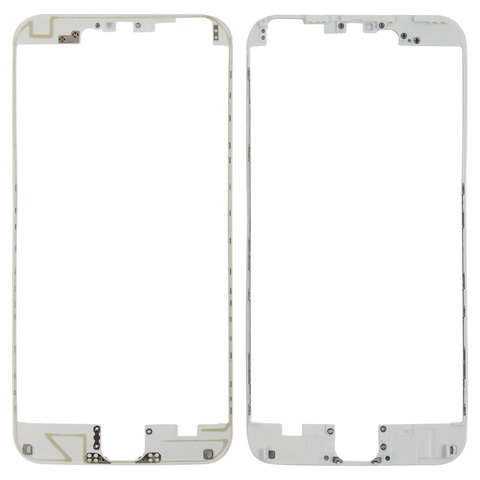 Marco de pantalla puede usarse con iPhone 6 Plus, blanco