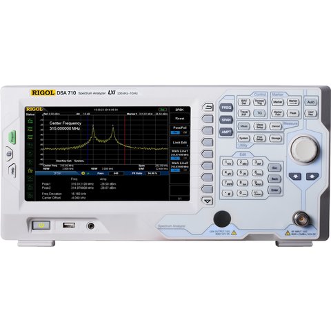 Analizador de espectro RIGOL DSA710