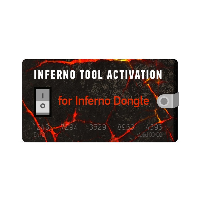 Activación Inferno Tool por 2 años para Inferno Dongle - All Spares