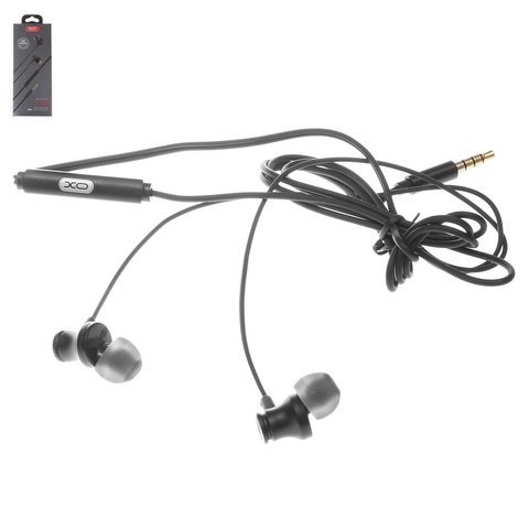 Headphone XO S20, vacuum, black 