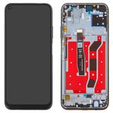 LCD compatible with Huawei Nova 6 SE, Nova 7i, P40 Lite, (black, 4G version, with frame, Original (PRC), JNY-L21A/JNY-L01A/JNY-L21B/JNY-L22A/JNY-L02A/JNY-L22B/JNY-AL10/JNY-TL10)