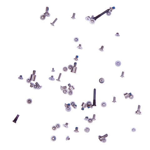 Screw compatible with iPhone 11 Pro Max, black, full set 