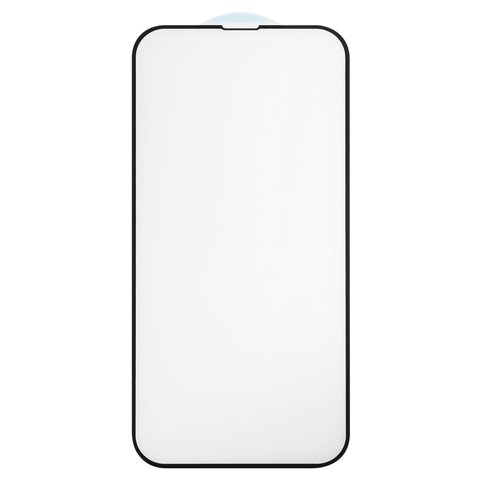 Защитное стекло All Spares для Apple iPhone 13 Pro Max, iPhone 14 Plus, 5D Full Glue, черный, cлой клея нанесен по всей поверхности