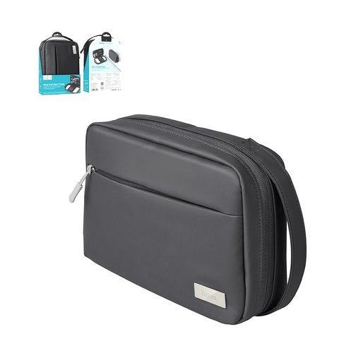 Organizer Hoco GM106, gray, waterproof, for portable devices, fabric  #6931474777041
