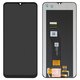 LCD compatible with Motorola Moto E13 XT2345, (black, without frame, High Copy, XT2345)
