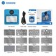 Plataforma de precalentamiento Sunshine SS-T12B + 11 Module  puede usarse con Apple iPhone 11, iPhone 11 Pro, iPhone 11 Pro Max, iPhone 12, iPhone 12 mini, iPhone 12 Pro, iPhone 12 Pro Max, iPhone 13, iPhone 13 mini, iPhone 13 Pro, iPhone 13 Pro Max, iPhone 14, iPhone 14 Plus, iPhone 14 Pro, iPhone 14 Pro Max, iPhone 15, iPhone 15 Plus, iPhone 15 Pro, iPhone 15 Pro Max, iPhone 16, iPhone 16 Plus, iPhone 16 Pro, iPhone 16 Pro Max, iPhone X, iPhone XS, iPhone XS Max, to repair the fingerprint scanner (Touch ID), para reparar placas base, para reparar Face ID, para limpiar CPU, para delaminación de placas PCB