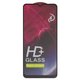 Tempered Glass Screen Protector All Spares compatible with Oppo A17, A17k, A57 4G, A57 5G, A57e, A57s, A77 4G, A77 5G, A77s, A78 5G, (Full Glue, compatible with case, black, the layer of glue is applied to the entire surface of the glass)