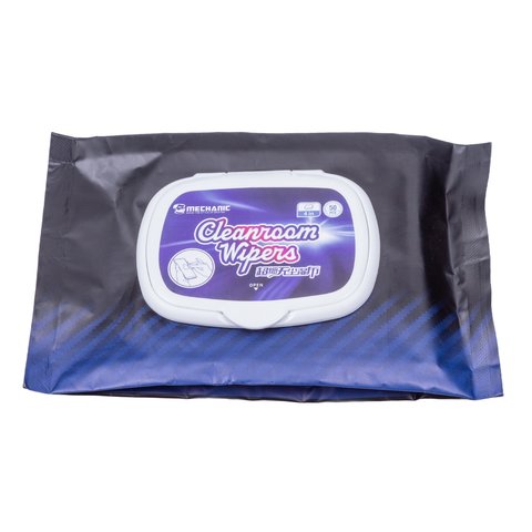 Microfiber Cloth Mechanic, wet, for dust and fingerprints removing, 50 pcs, 90x90 mm 