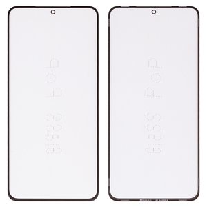 Стекло корпуса G+OCA PRO для Samsung G991 Galaxy S21 5G, с OCA пленкой, черное
