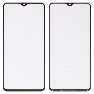 Стекло корпуса G+OCA PRO для Xiaomi Redmi Note 8 Pro, с OCA пленкой, черное