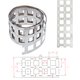 Cinta de níquel para soldar baterías 21700 3P, 0.2 mm, 22.5 mm, 1 m, acero niquelado