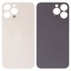 Housing Back Cover compatible with iPhone 13 Pro Max, (golden, no need to remove the camera glass, Original (PRC), Gold, big hole)