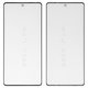 Housing Glass G+OCA PRO compatible with Tecno Camon 30 (CL6, CL6k), Camon 30 5G (CL7), (with OCA film, black)