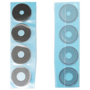 Camera Lens compatible with Xiaomi Poco X6 Pro 5G, black, set 4 pcs. 