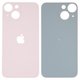 Housing Back Cover compatible with iPhone 13 mini, (pink, no need to remove the camera glass, big hole)