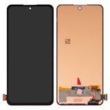 LCD compatible with Xiaomi Redmi Note 14 4G, (black, without frame, High Copy, (OLED), 161.5mm, 24117RN76E, EU version)