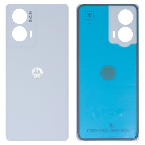 Housing Back Cover compatible with Motorola Edge 50 Fusion, dark blue, marshmallow blue 