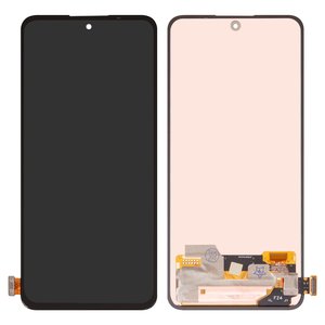 LCD compatible with Xiaomi Redmi Note 14 4G, black, without frame, original change glass  , 161.5mm, 24117RN76E, EU version 
