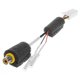 Cable de 4 pines para cámara trasera para Mazda 2, Mazda 3, Mazda 6, CX-5, CX-9, CX-3 modelos 2006-2014