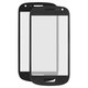 Housing Glass compatible with Samsung I8190 Galaxy S3 mini, (dark blue)