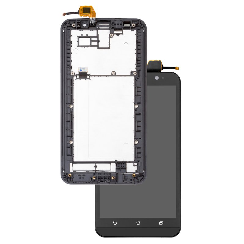 LCD compatible with Asus ZenFone 2 (ZE551ML), (black, AUO FHD) - GsmServer
