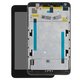 LCD compatible with Acer Iconia One 7 B1-750, (black, with frame)