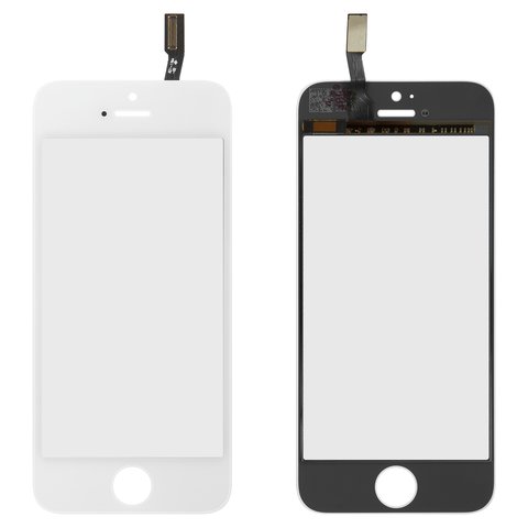 Touchscreen compatible with Apple iPhone 5S, Copy, white 