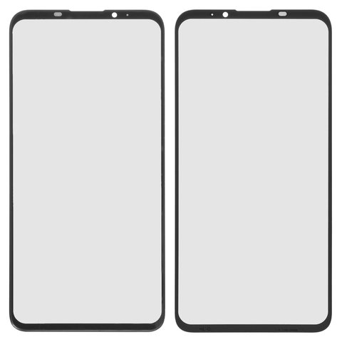 Housing Glass compatible with Meizu 16T, black 
