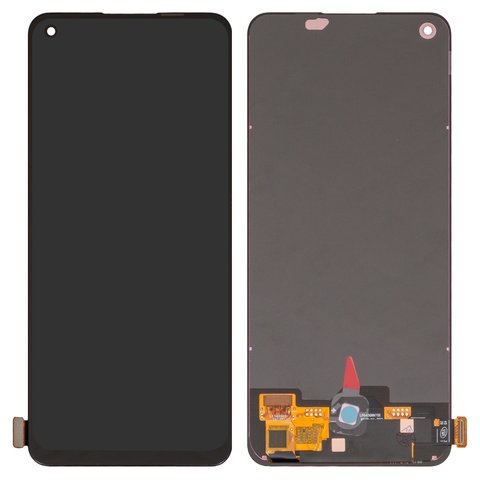 LCD compatible with Realme 9 Pro plus, black, without frame, High Copy, OLED , RMX3392, RMX3393