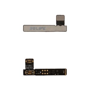 Flat Cable RELIFE TB 05 TB 06 compatible with Apple iPhone 12, iPhone 12 mini, iPhone 12 Pro, to reset cycles and battery wear percentage, V3.0 